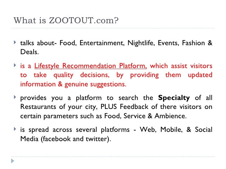 zootout business plan zootout business plan
